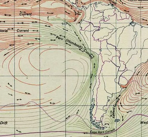 Corriente de Humboldt - Wikipedia, la enciclopedia libre