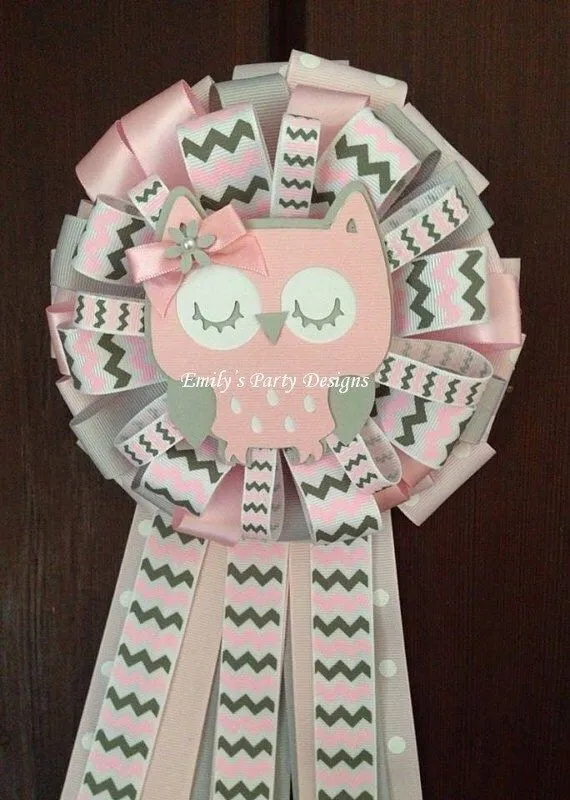 Corsage Baby Buho para futura mamá. por designsbyemilys en Etsy