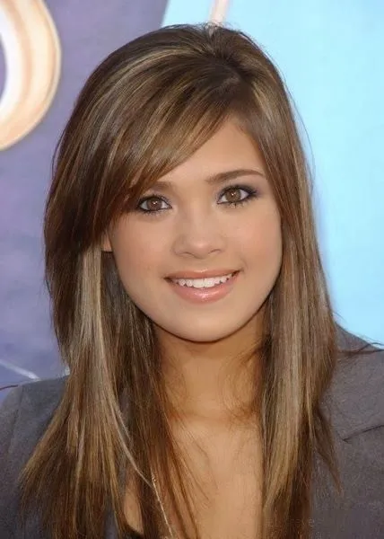 Moda Cabellos: Cortes de pelo largo con flequillo 2014