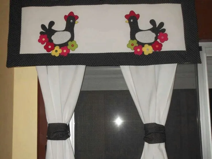 Cortina preciosa para la cocina | Cortinas | Pinterest
