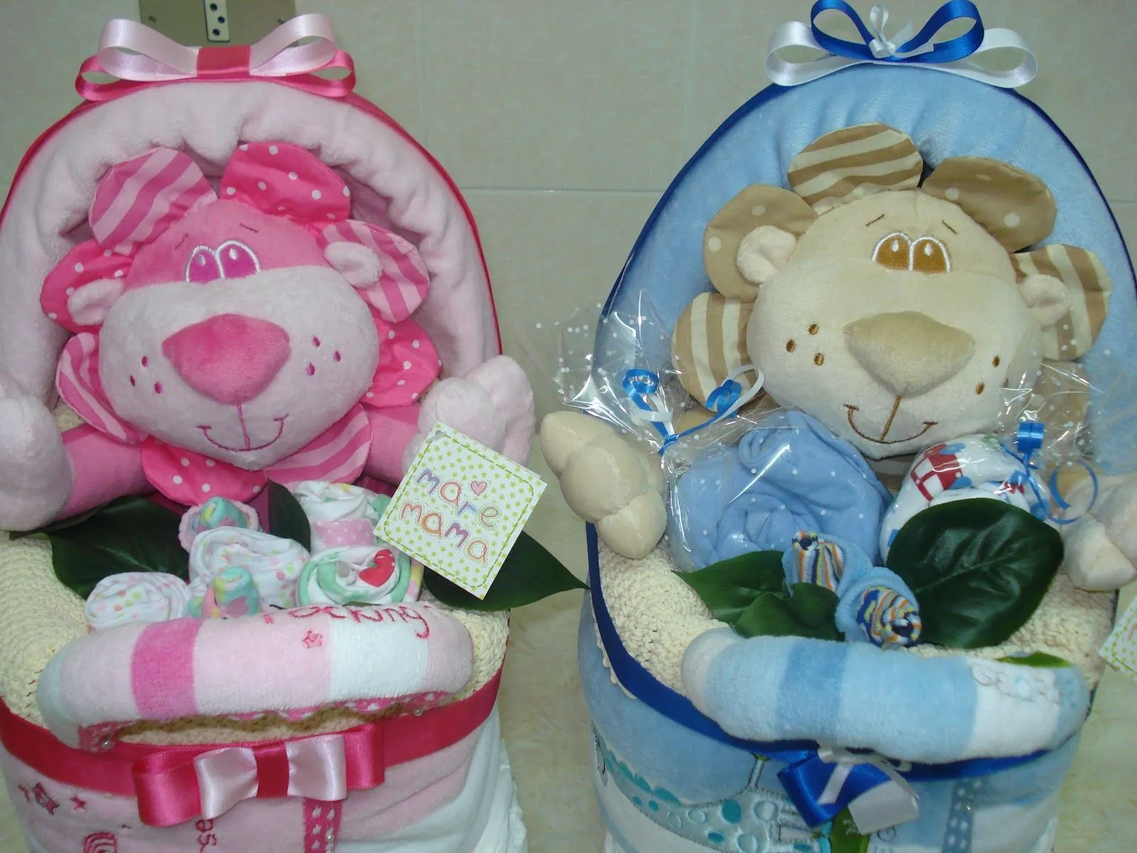 CosasdeMarina | Regalos con pañales, detalles para bebes ...