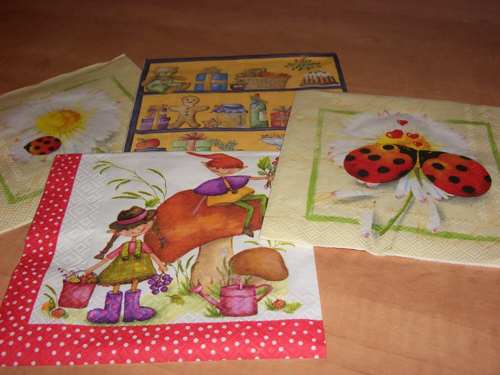 Les coses de l'Anna: servilletas decoupage