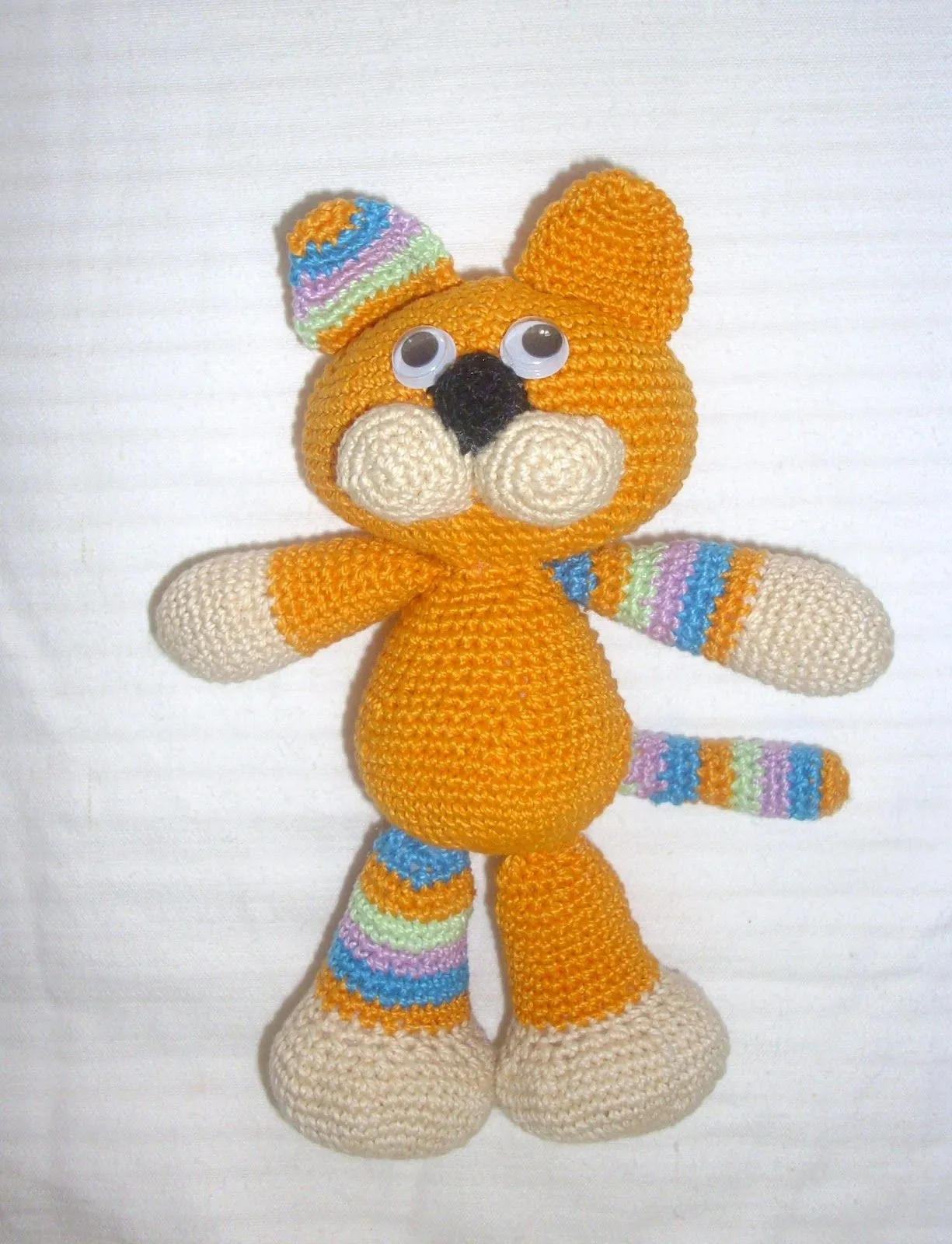 cositas a ganchillo: GATITO A CROCHET DESAFIAO30 AMIGURUMIS