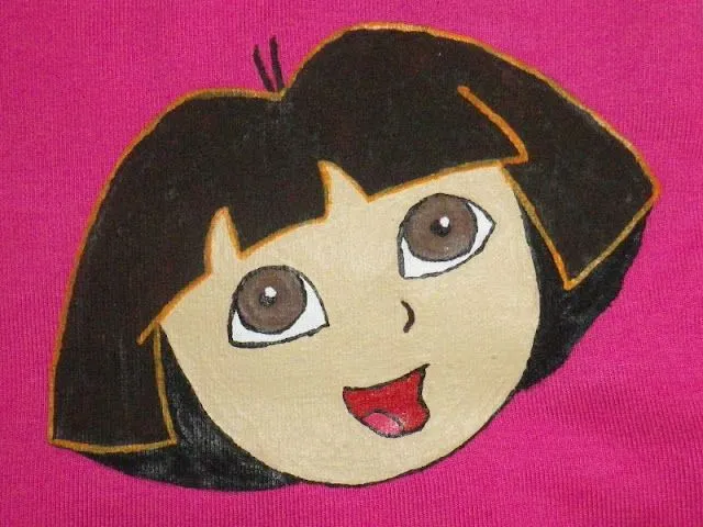 Mis cositas de manualidades: Dora la exploradora!!