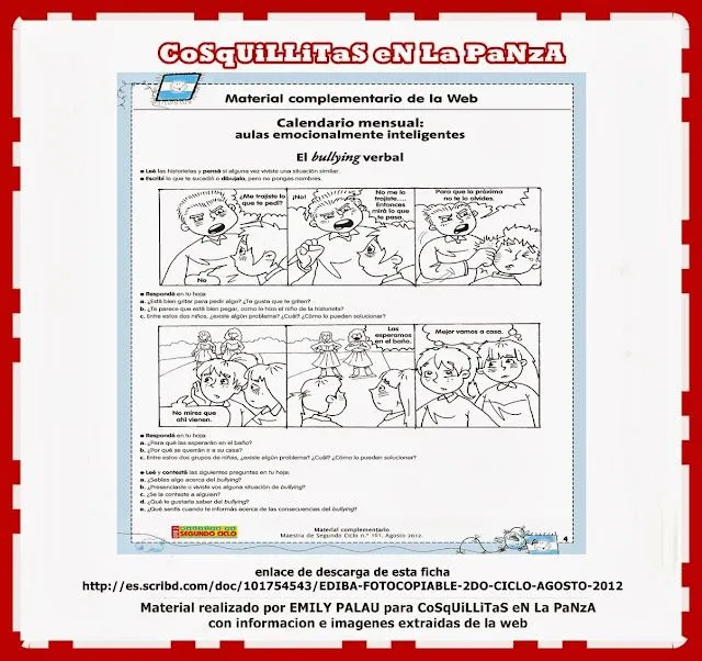 CoSqUiLLiTaS eN La PaNzA BLoGs