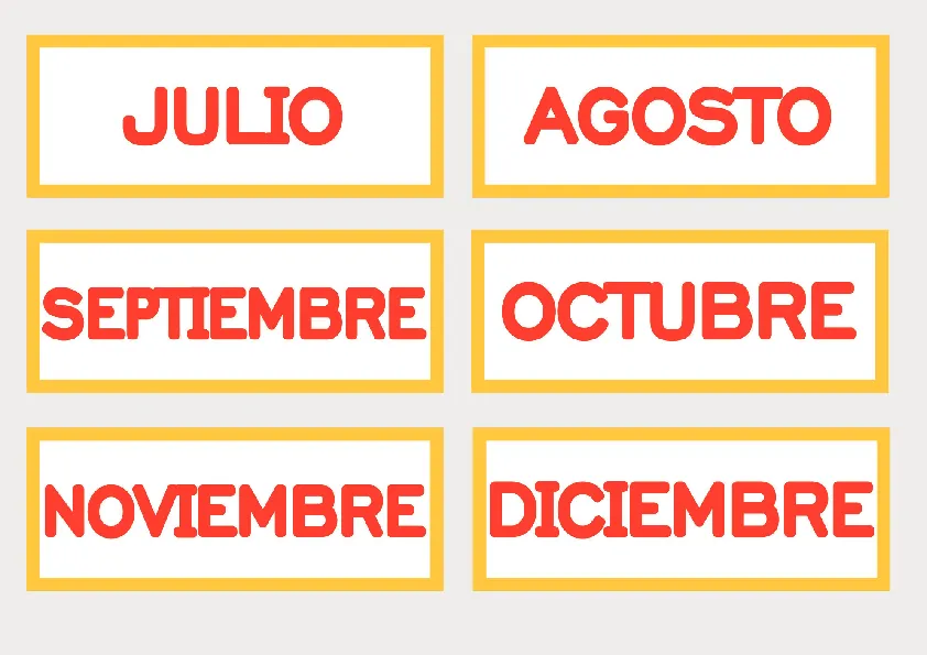 CoSqUiLLiTaS eN La PaNzA BLoGs: EL CALENDARIO (PARA ARMAR )