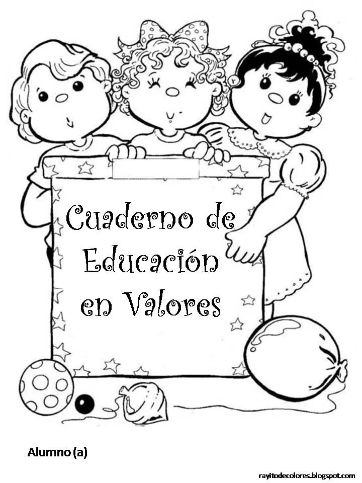 CoSqUiLLiTaS eN La PaNzA BLoGs: Carátulas para cuadernos escolares