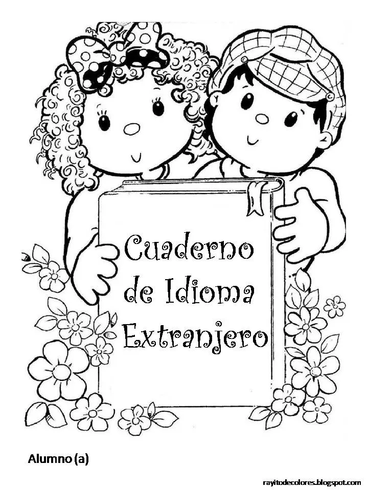 CoSqUiLLiTaS eN La PaNzA BLoGs: Carátulas para cuadernos escolares