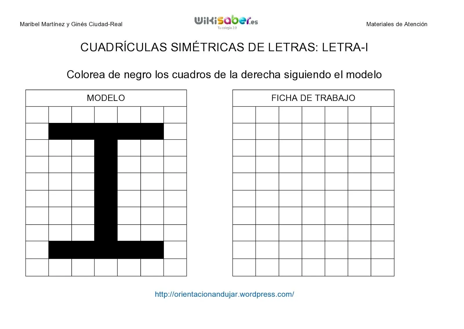 CoSqUiLLiTaS eN La PaNzA BLoGs: LETRAS SIMÉTRICAS -