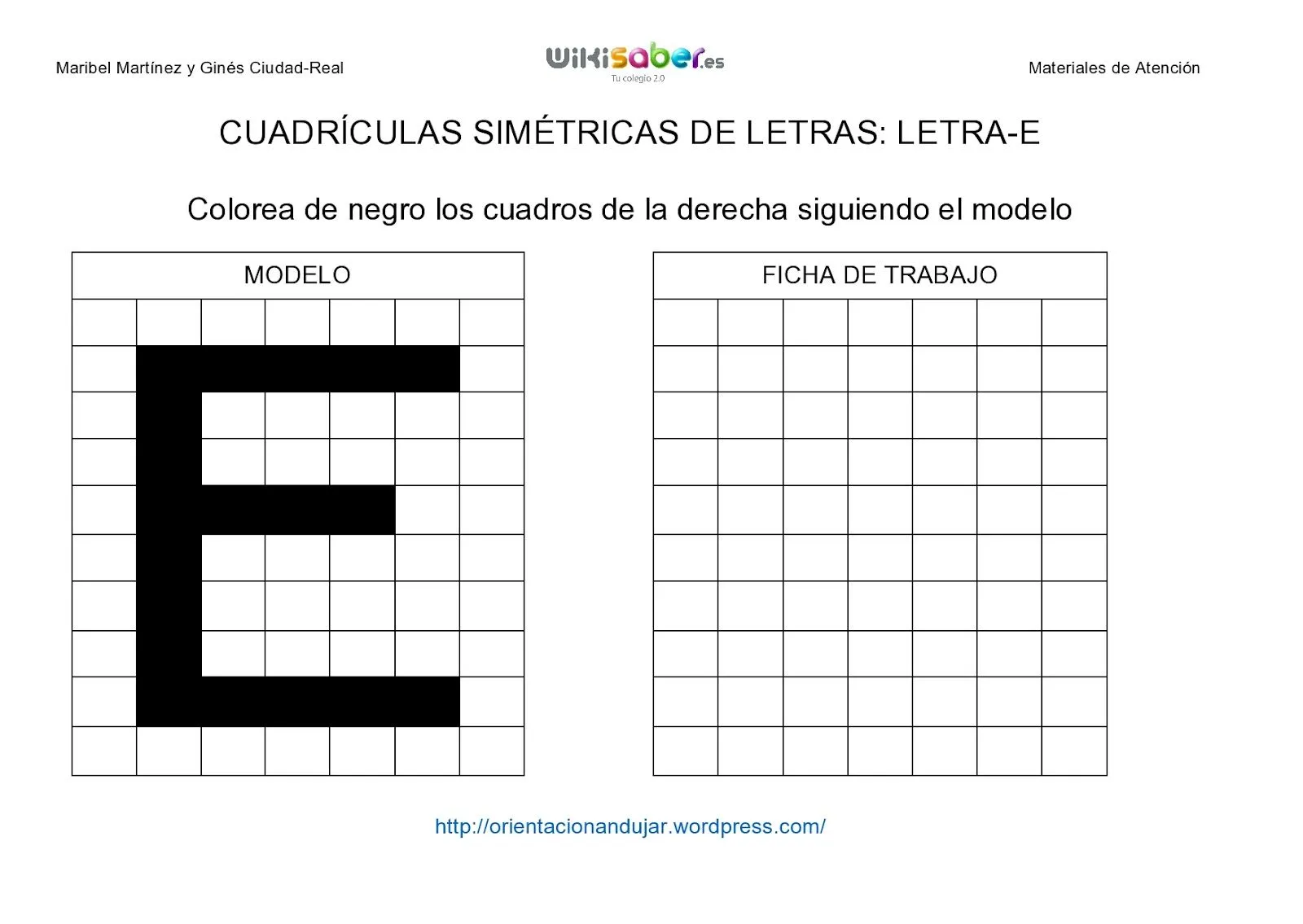 CoSqUiLLiTaS eN La PaNzA BLoGs: LETRAS SIMÉTRICAS -