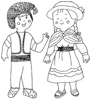 Costa sierra y selva para colorear - Imagui