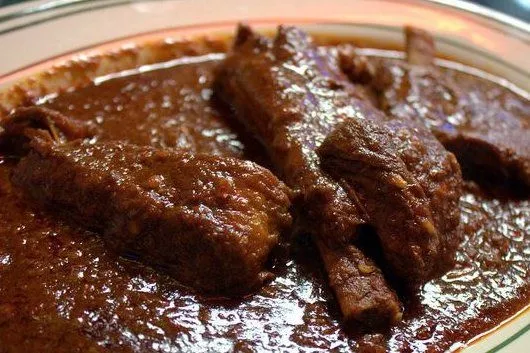 Costillas de cerdo con salsa - Receta