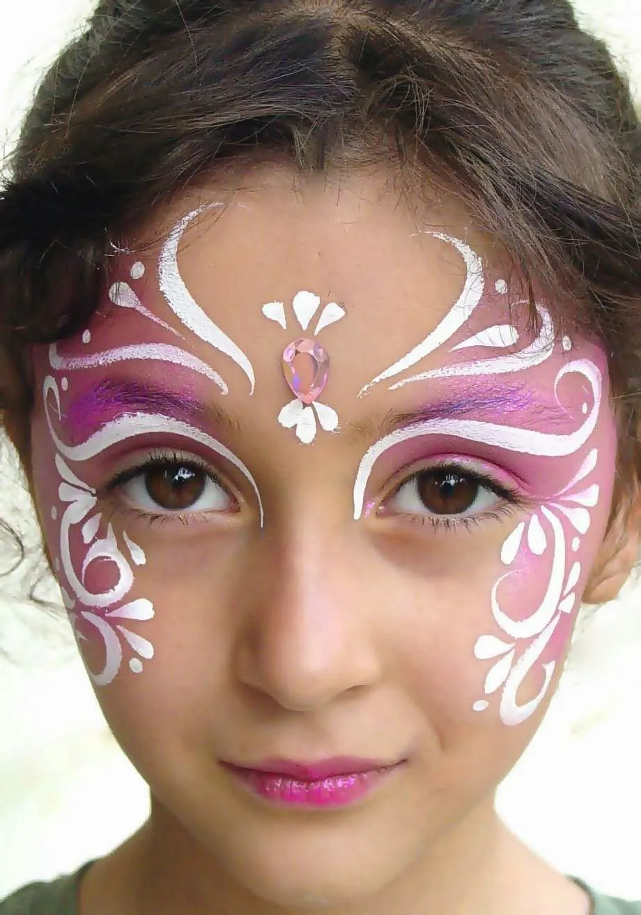 Costume Face: Carita pintada princesas