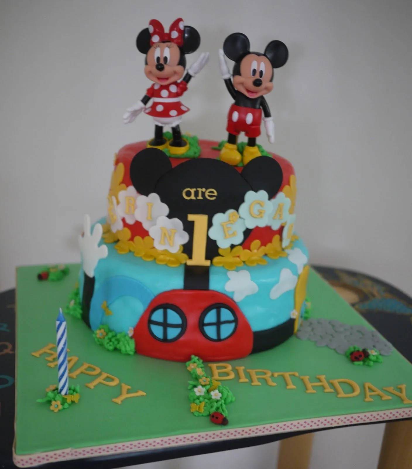 Cosy Bake: Mickey Mouse Club House Birthday Cake