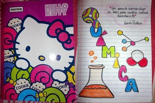 Cotidiana Gabi: ¡De Vuelta a Clases!: Portadas de cuadernos.