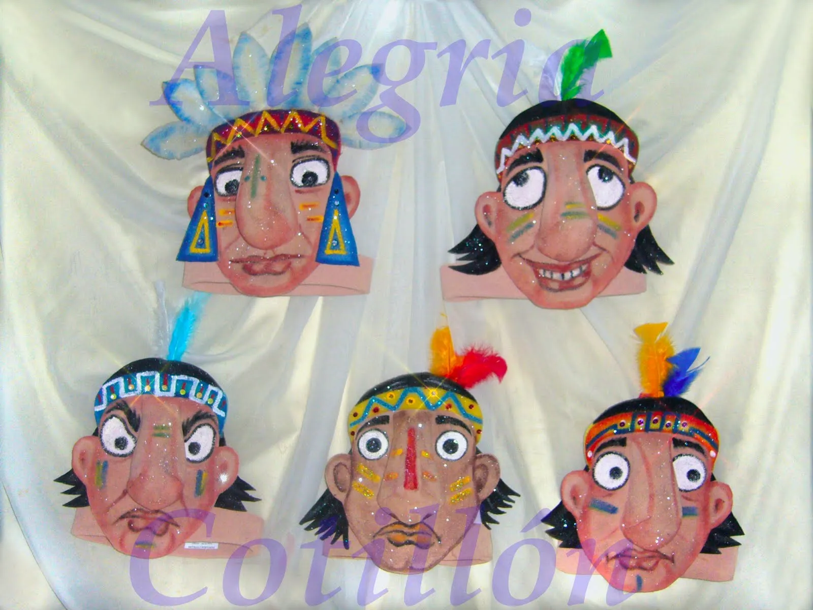 COTILLON ALEGRIA: Indios