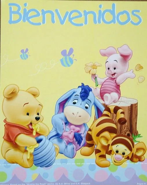 Cotillon Winnie Pooh bebé - Imagui