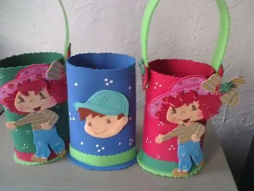 Cotillones de fresita l - Imagui