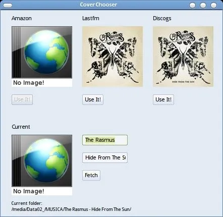 CoverChooser, descargate las caratulas de tus discos | Ubuntu Life