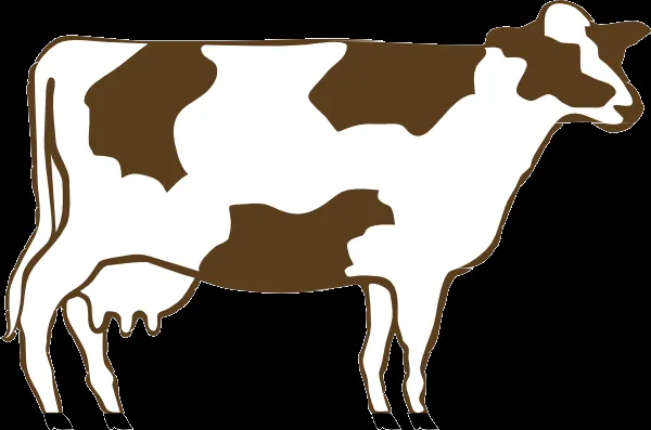 Cow 5 clip art - vector clip art online, royalty free & public domain