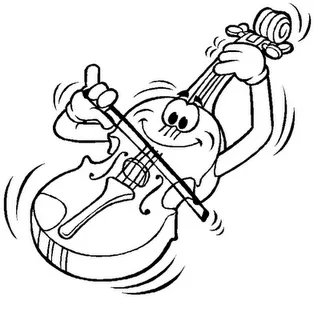 LAMINAS PARA COLOREAR - COLORING PAGES: Instrumentos Musicales ...