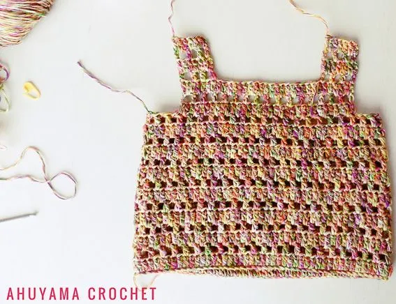Craft Lovers ♥ Vestido para niñas por Ahuyama Crochet - Lanas ...
