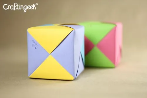 Craftingeek*: Cubo Modular: Carta + Detalle