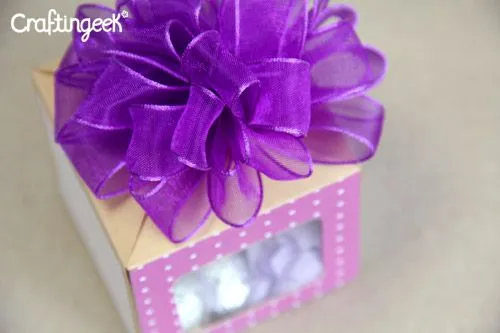 Craftingeek*: Cubebox: Cajita para regalo DIY