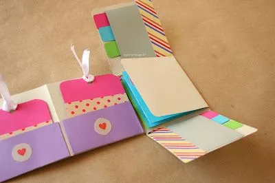 Craftingeek*: DIY: Album Scrapbook mini-