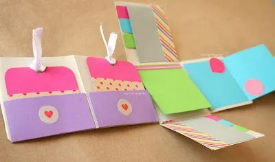 Craftingeek*: DIY: Album Scrapbook mini-