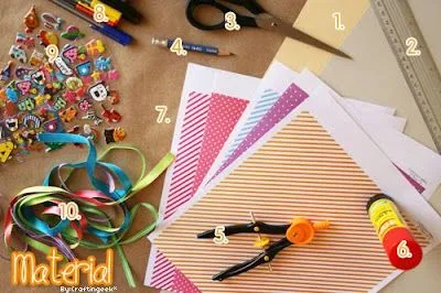 Craftingeek*: Tarjeta Circular Stand-up // Scrapbook FACIL