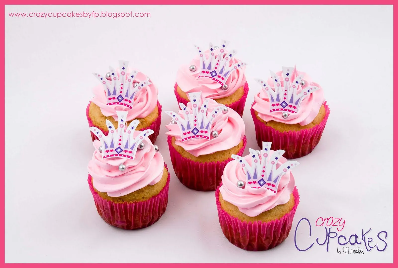 Crazy Cupcakes: Coronas de Princesas