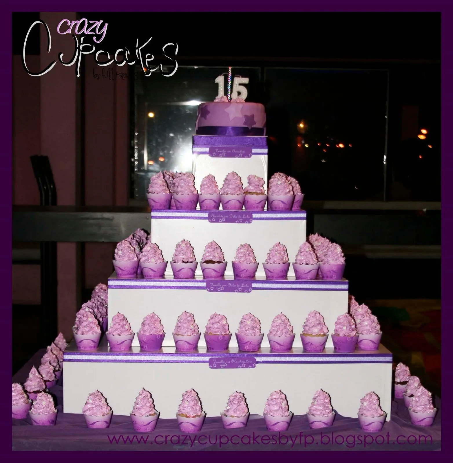 Crazy Cupcakes: Estrellas para 15 años...