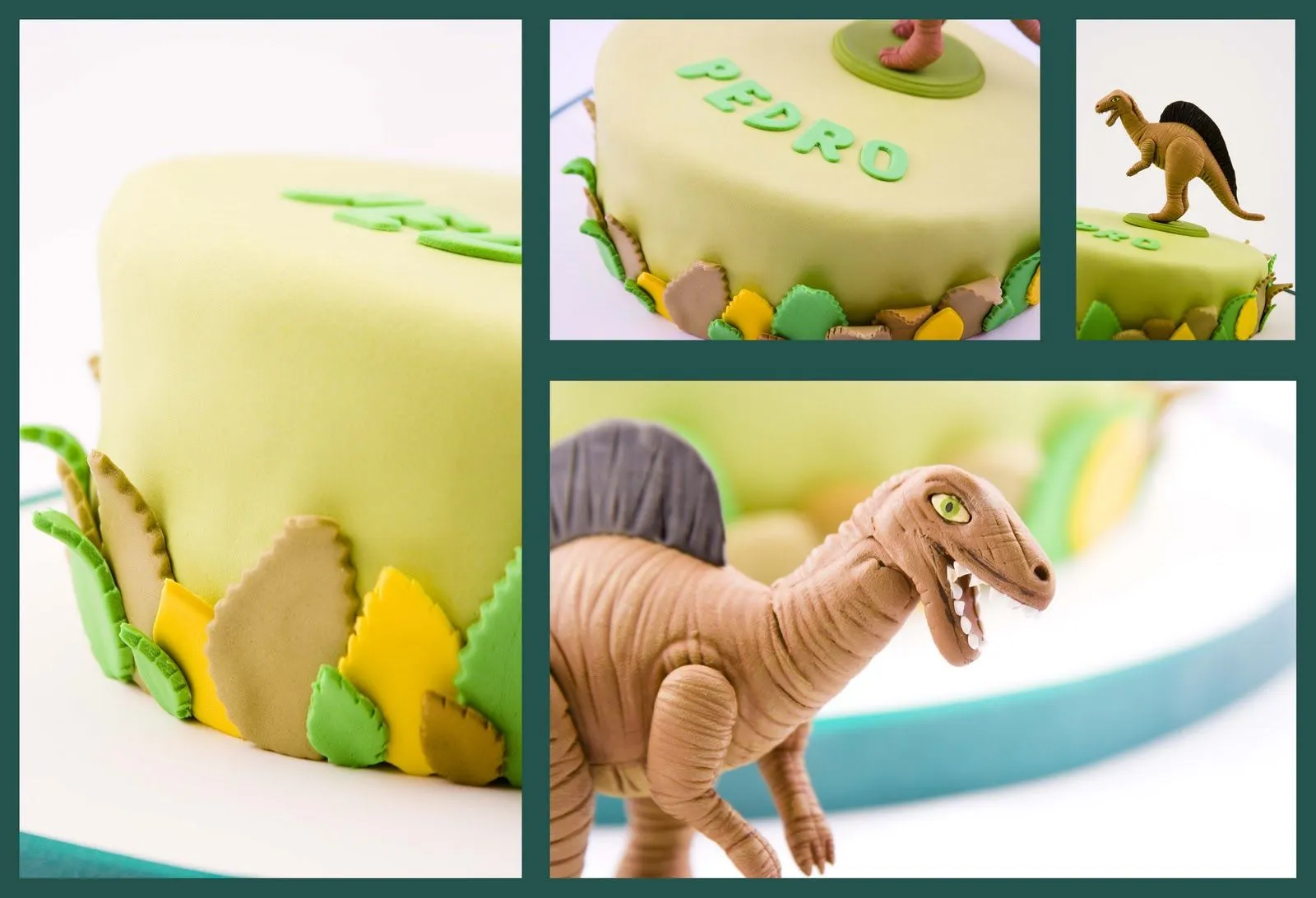 Crazy Cupcakes: Torta de Dinosaurios para Pedro