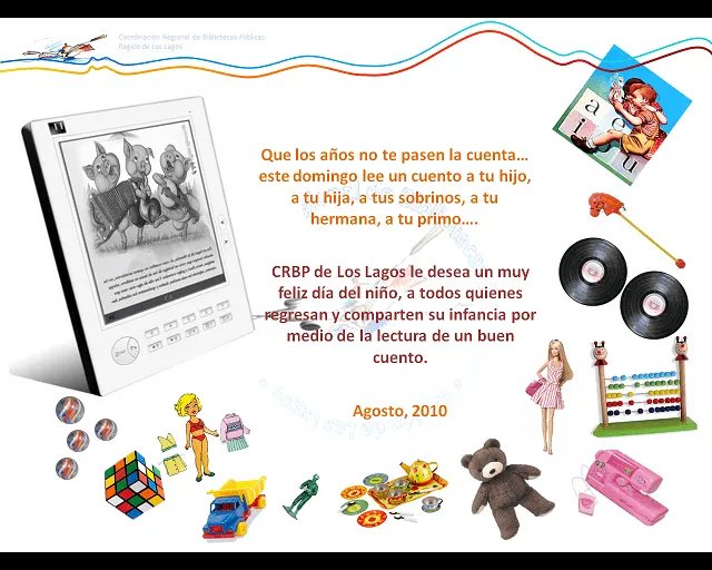 CRBP de Los Lagos: Juguemos a leer en el día del niño