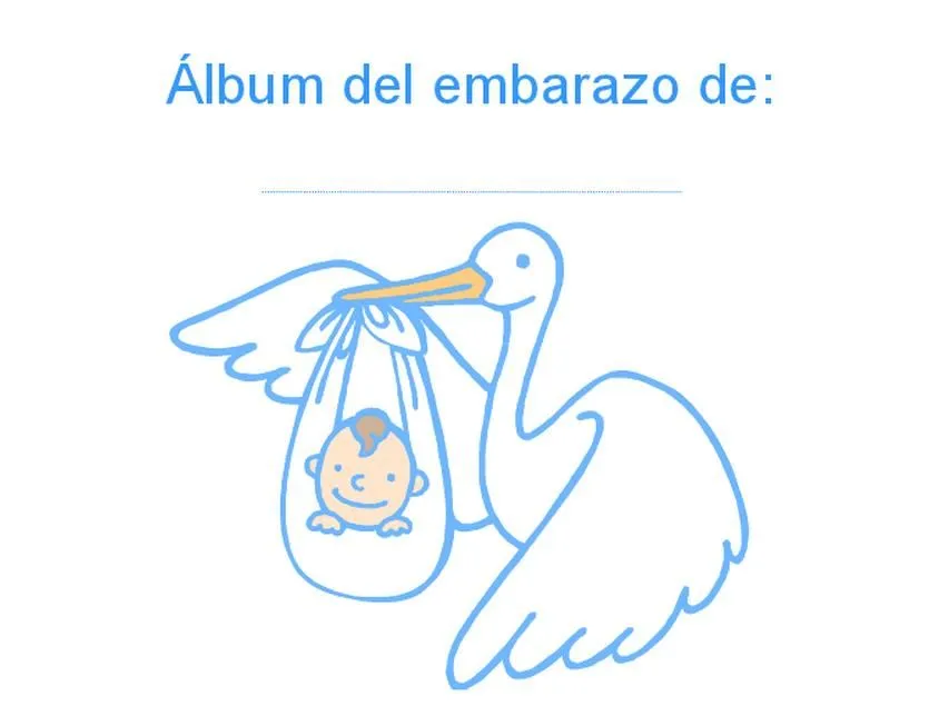 Crea el Álbum de tu Embarazo, un lindo recuerdo para compartir ...