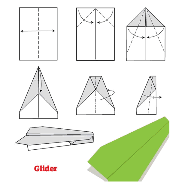 Crea tus propios aviones de papel paso a paso, hay hasta seis ...