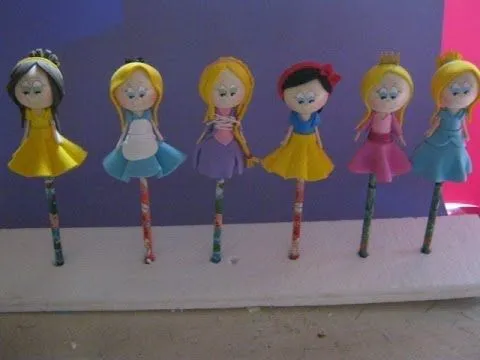 Princesas Disney Fofuchas Cenicienta Artfoamicol MuñEcas 3d Foamy ...