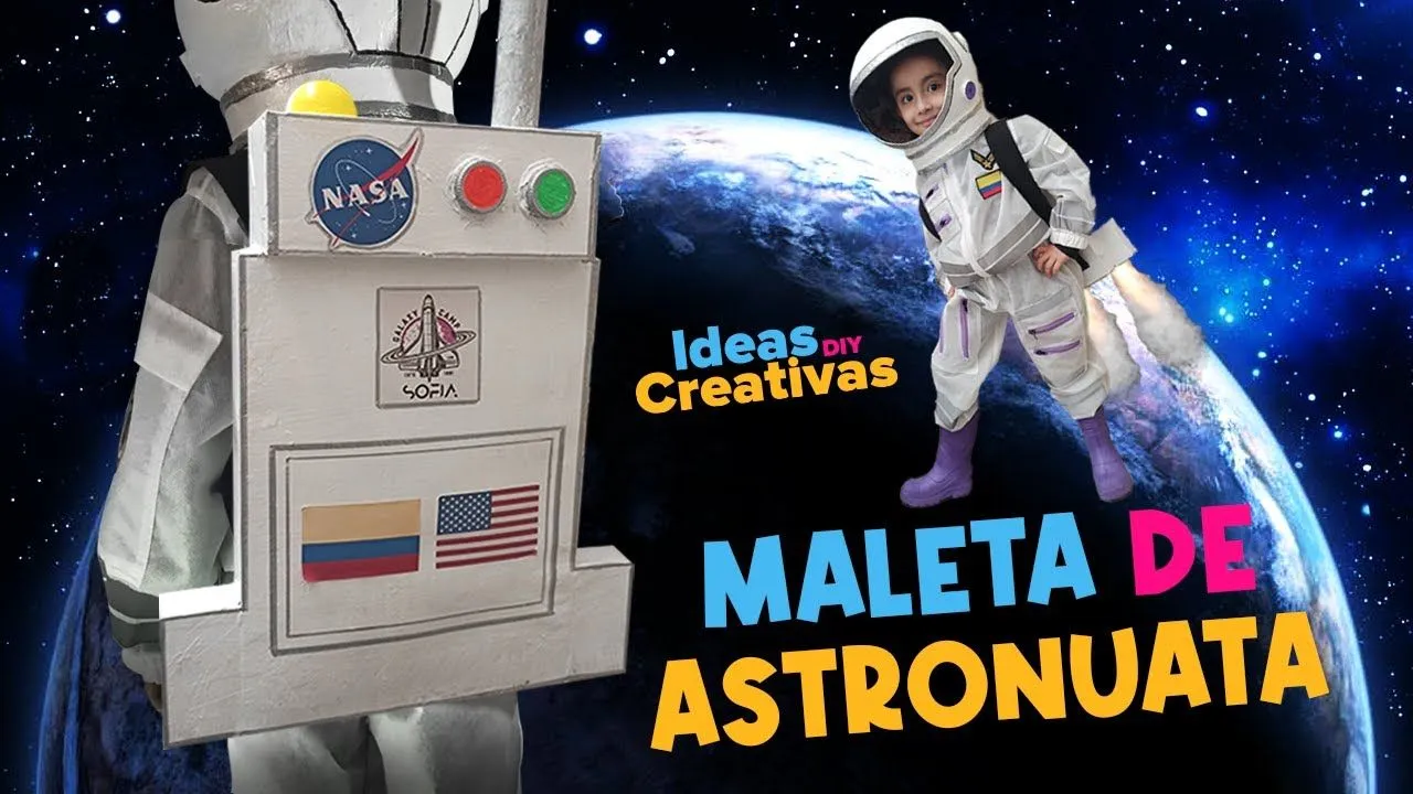 Crea tu propio disfraz de astronauta con increíbles ideas DIY! - YouTube