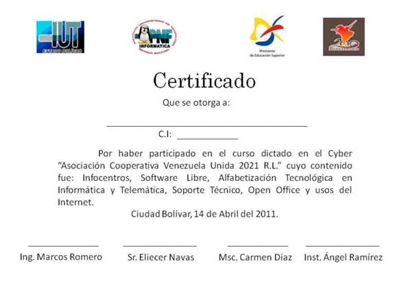 Creacion de un infocentro en el sector La Mariquita - ALIPSO.COM ...