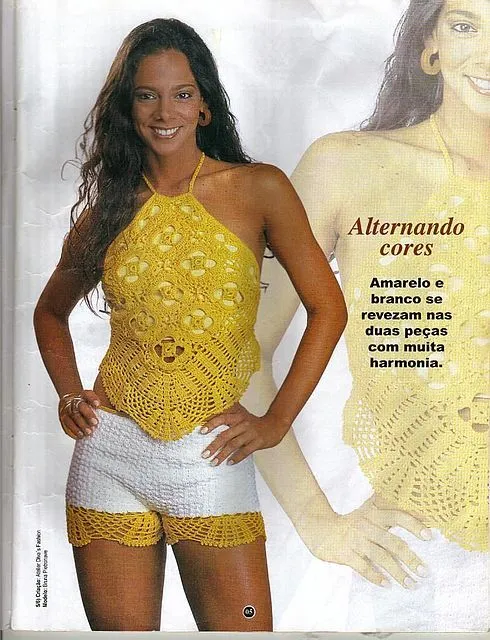 Mis creaciones 25: Short Tejido a Crochet (Apeticion)