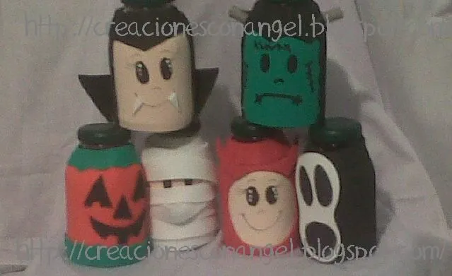 Creaciones con Angel: Dulceros para niños