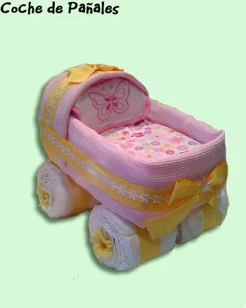 Creaciones Angelma: Bellos Coches de Pañales