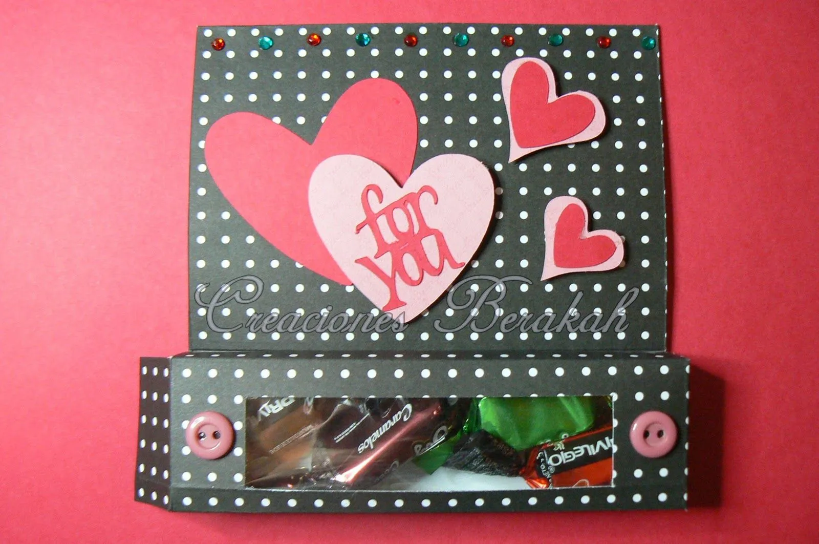 Creaciones Berakah: Dulces tarjetas para regalar éste 14 de Febrero