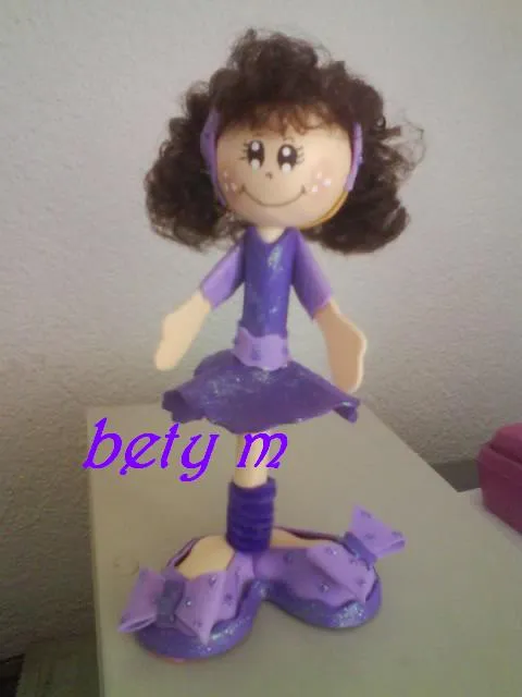 CREACIONES BETY M: fofuchas con cabello sintetico me encantan