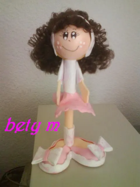 CREACIONES BETY M: fofuchas con cabello sintetico me encantan