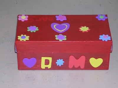 Creaciones con encanto: Cajas decoradas