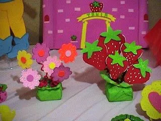 Creaciones Infantiles: Decoracion de Fresita Rosita