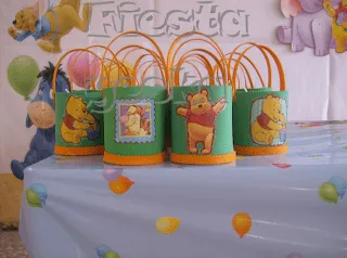 Creaciones Infantiles: Decoracion de Winnie the Pooh