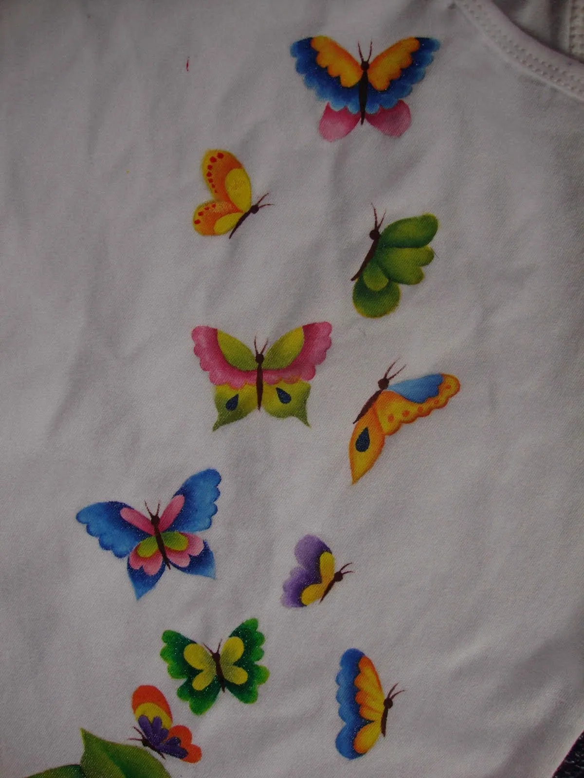 Creaciones lay: Blusas pintadas a mano